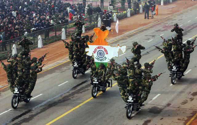 India's 61st Republic Day celebrations