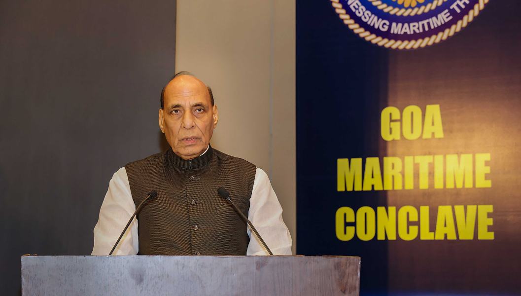 'Might is Right' has no place in maritime order: Rajnath in veiled dig at China