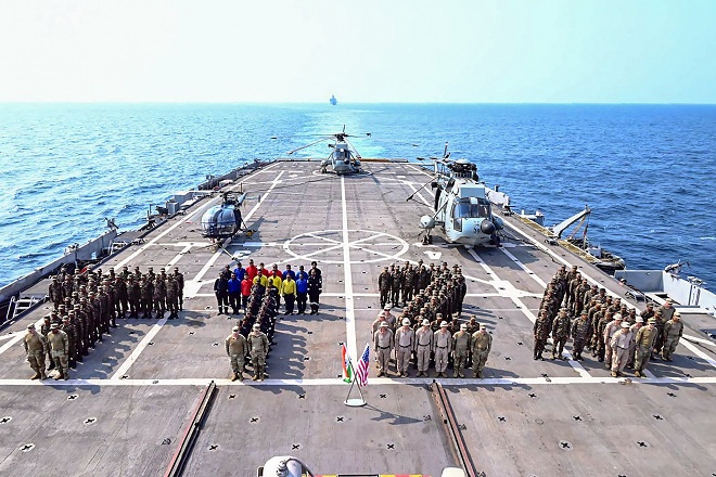 Army's battalion group joins 'Tiger Triumph' exercise; India, US Navy ships sail out together