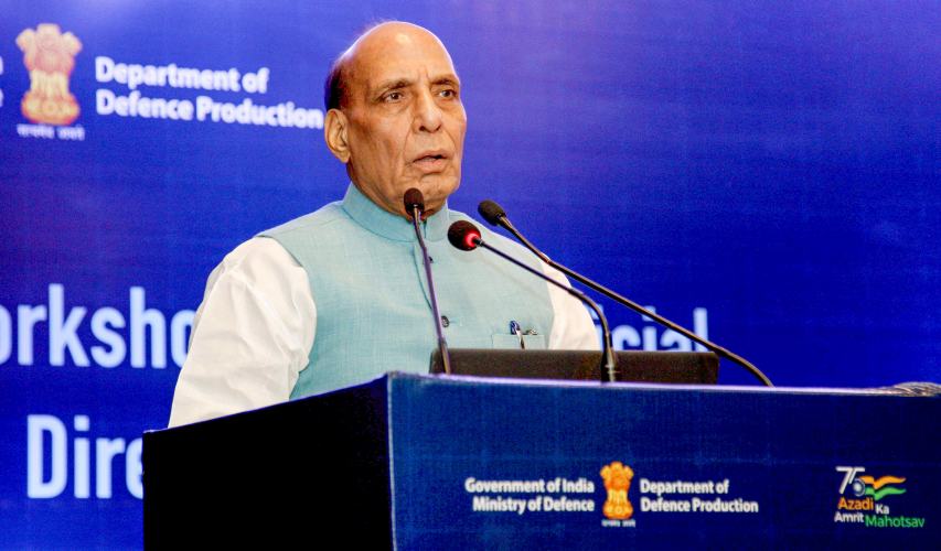 India witnessing transitional phase towards self-reliance in defence sector: Rajnath